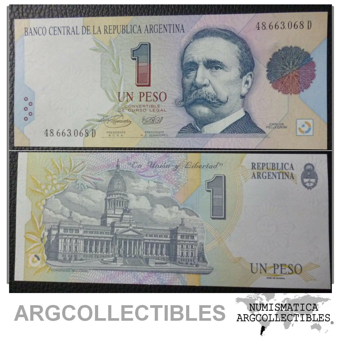Billete Un Millon De Pesos Argentinos