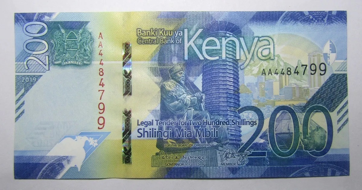 Kenia Billete 200 Shillings 2019 Educacion Unc - Imagen 2