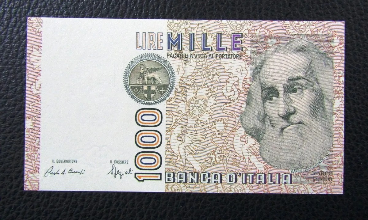 Italia Billete 1.000 Liras P-109b 1982 Serie SE Unc - Imagen 2