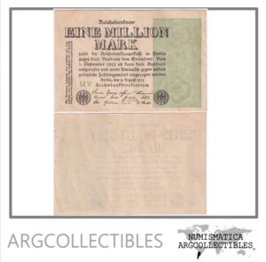 Alemania Billete 1.000.000 Marcos Pick 102 Año 1923 Xf