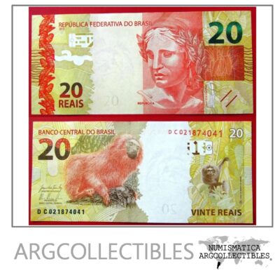 Brasil Billete 20 Reales Año 2018 Pick 255 Unc