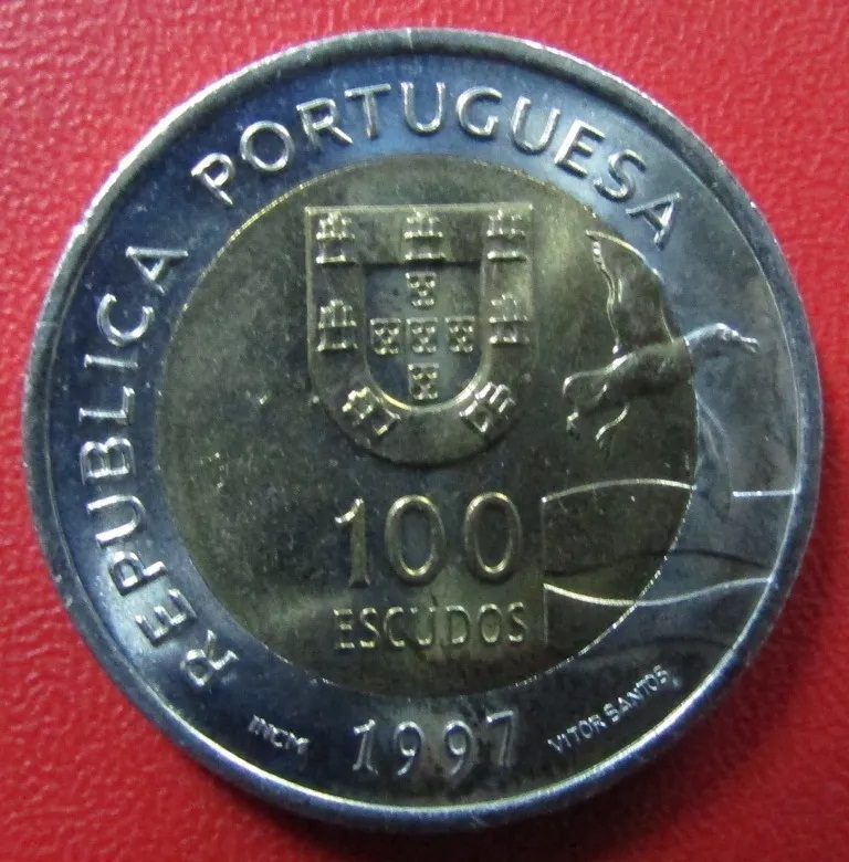 Portugal Moneda 100 Escudos 1997 Bimetalica Expo Lisboa Unc - Imagen 2
