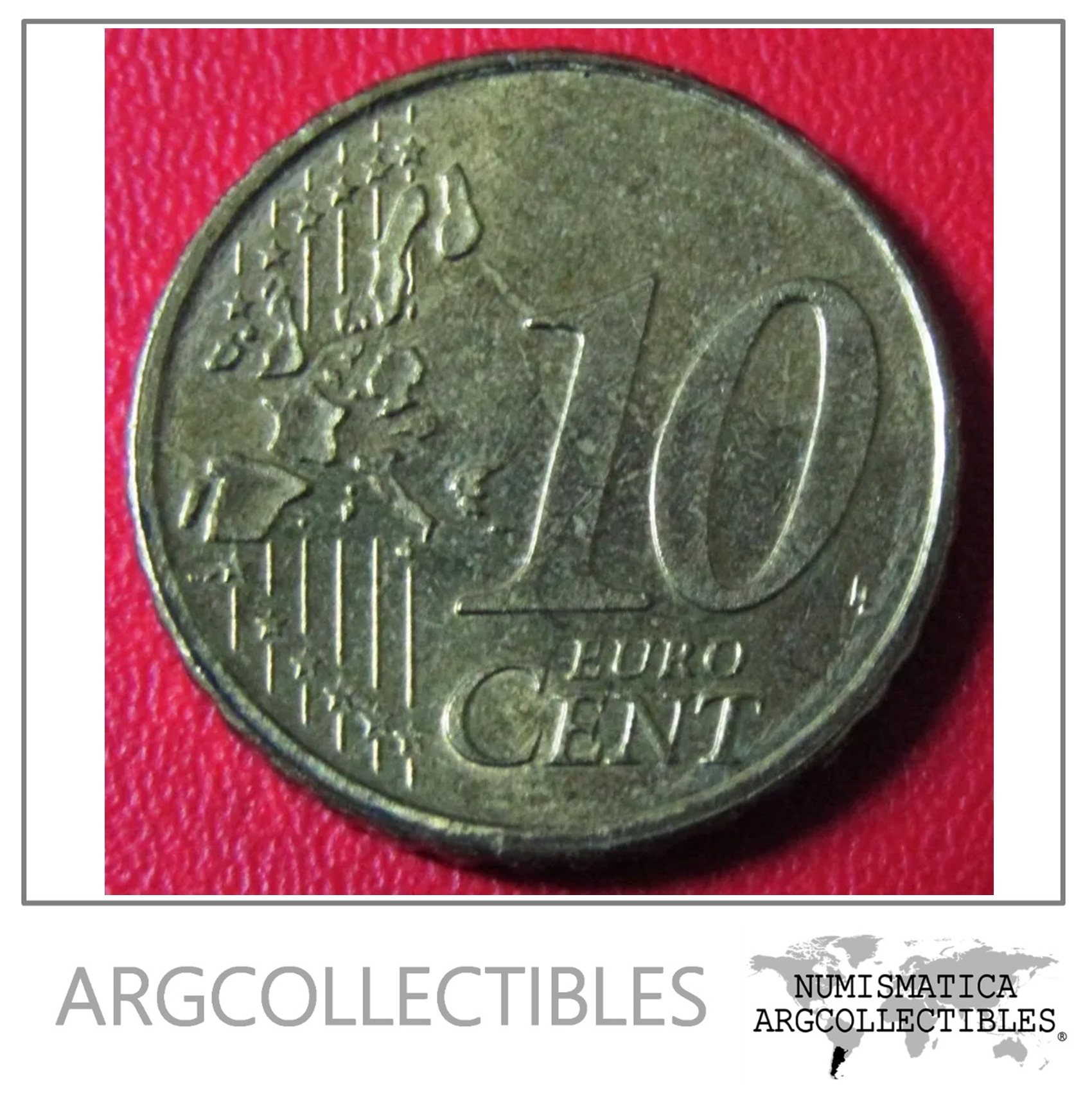 Holanda Moneda 10 Centavos Año 2000 Laton Km #237 Condicion Unc