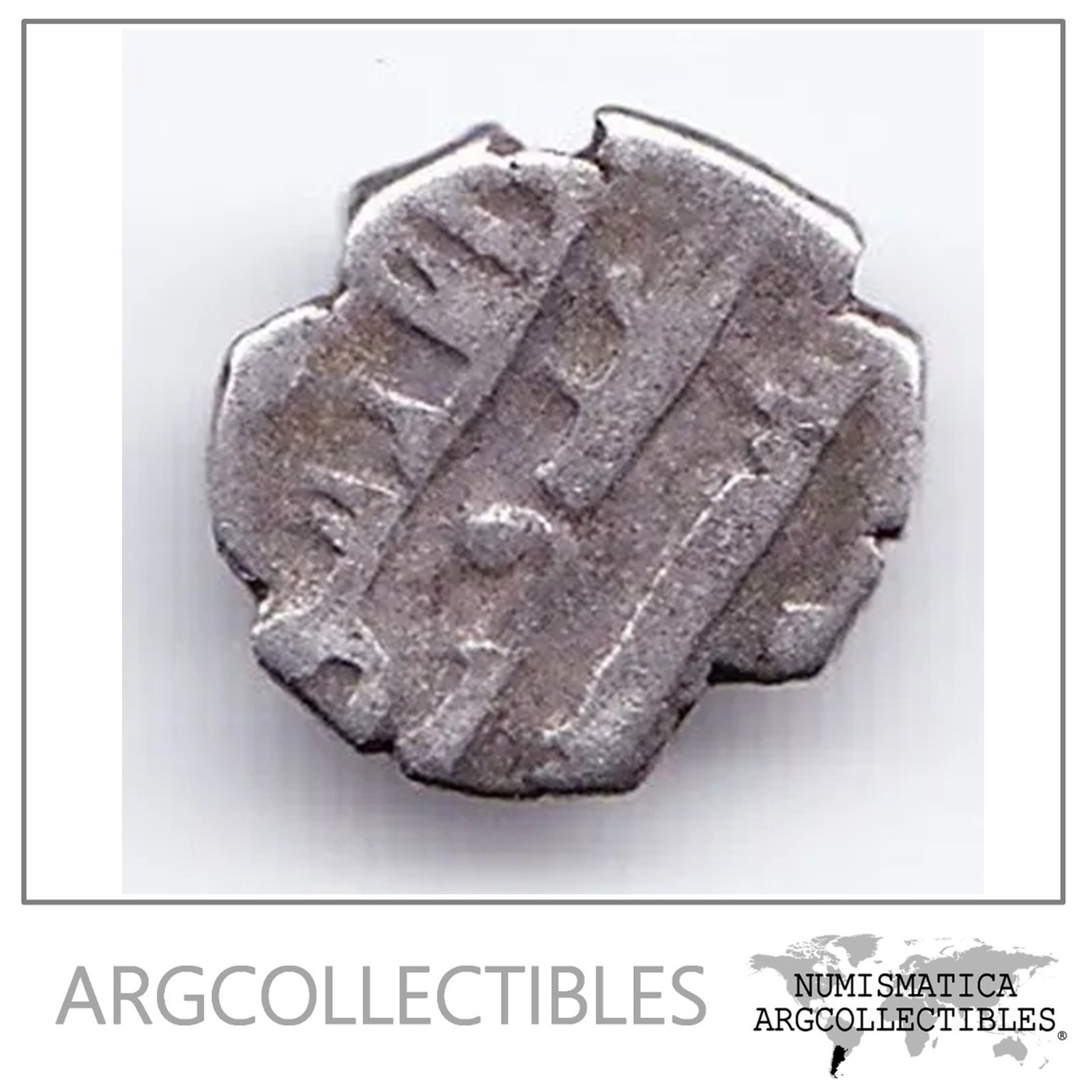 India Antigua Plata Islam Emires Del Sind Ali 840 - 1025