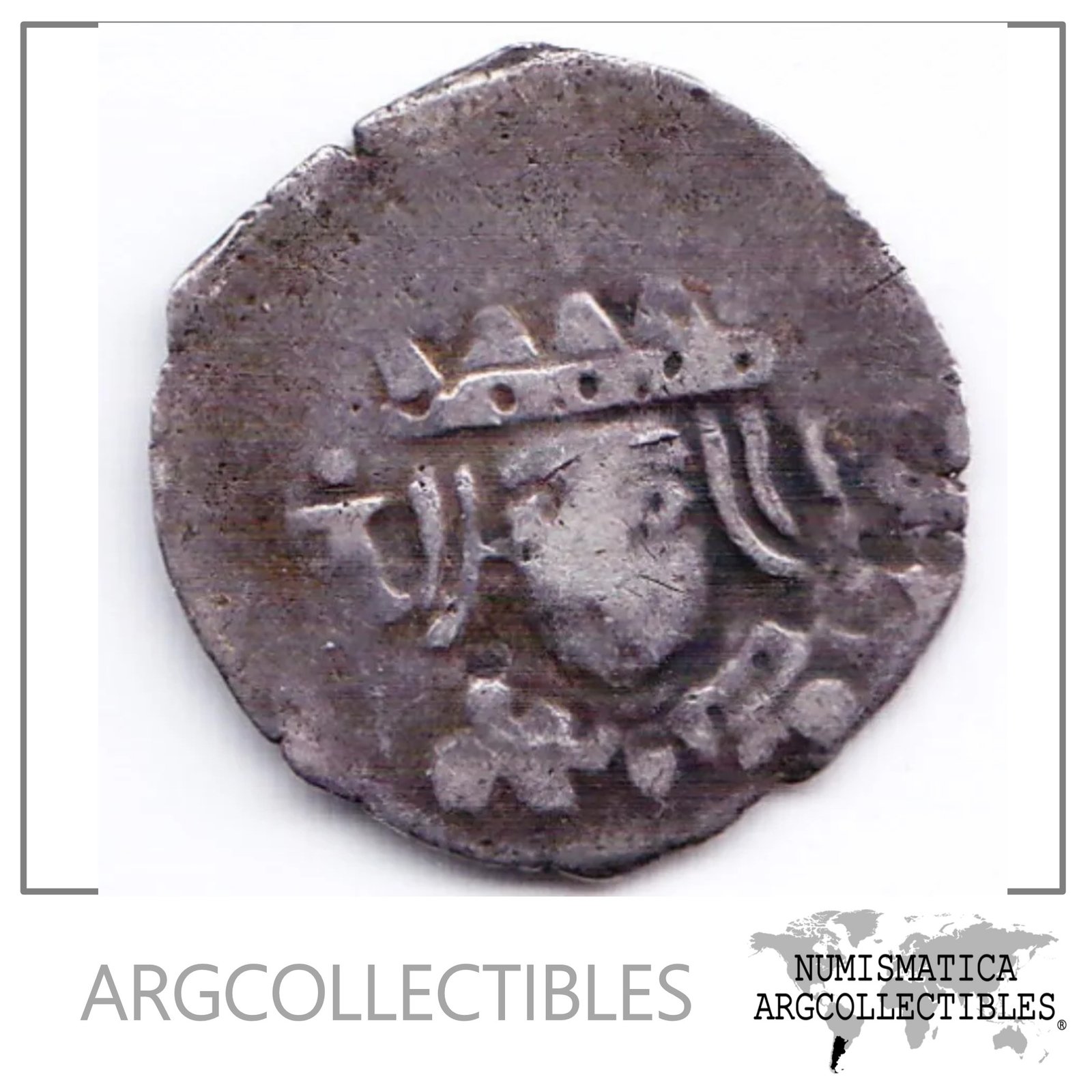 España Moneda Diesiocheno Plata Año 1643 Felipe IV Valencia