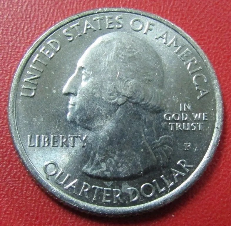 USA Moneda 1/4 Dolar 2016 P Niquel North Dakota UNC - Imagen 2