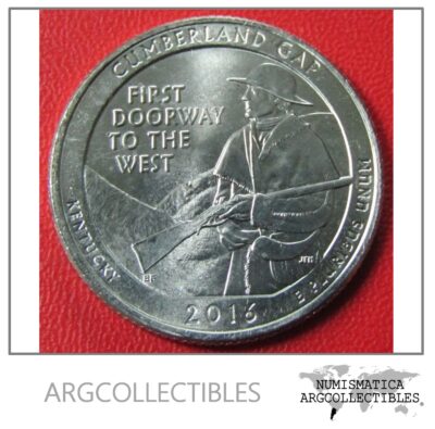 USA Moneda 1/4 Dolar 2016 P Niquel Kentucky UNC