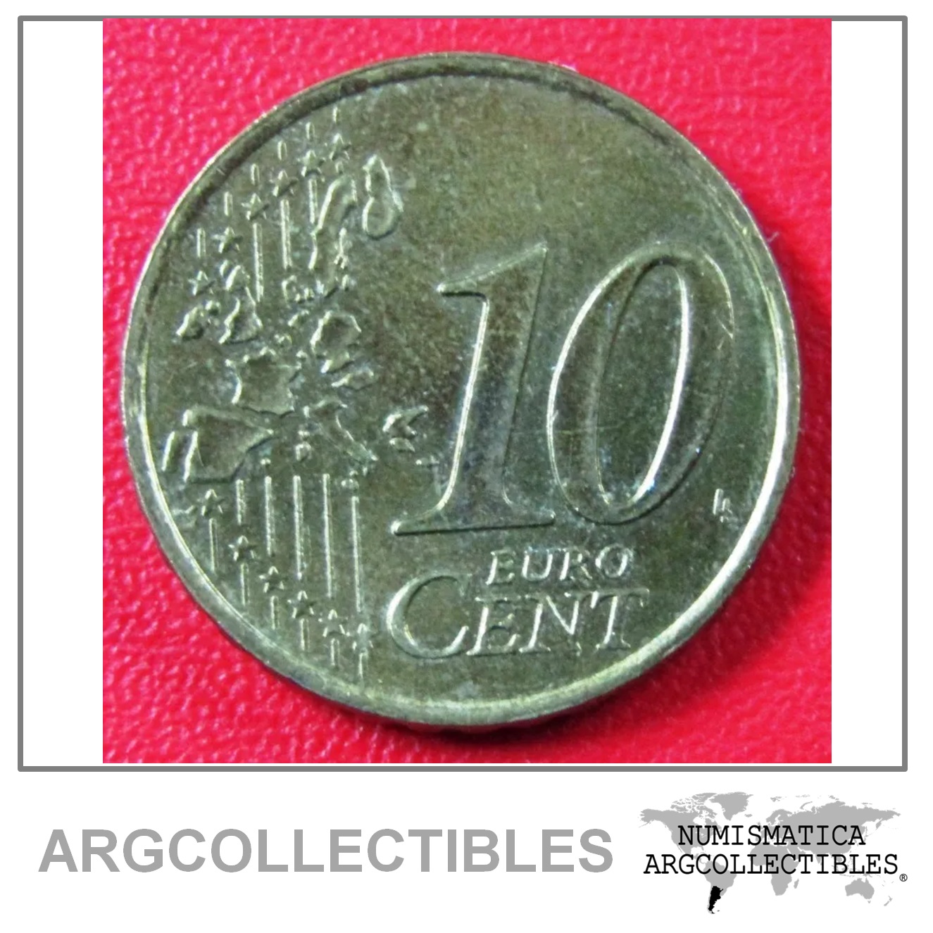 Francia Moneda 10 Centavos 1999 Unc Km #1285