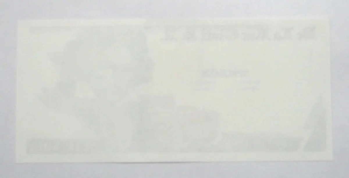 Francia Billete Varinota Morada Especimen Specimen Prueba Beethoven / De La Rue Giori S.a. - Imagen 2
