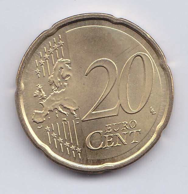 España Moneda Miguel De Cervantes 20 Centavos De Euro 2015 - Imagen 2
