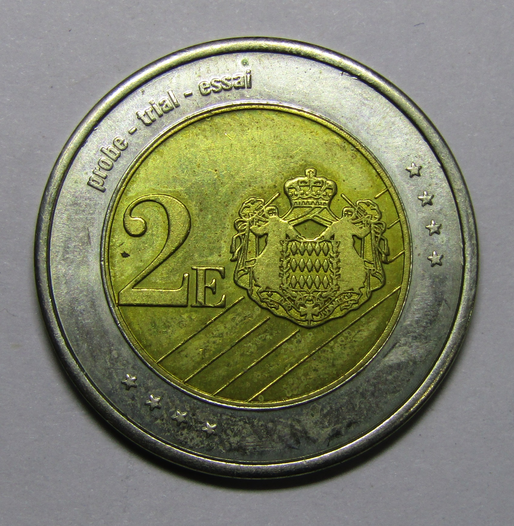 Monaco Moneda 2 Euros 2006 Bimetalica Prueba Unc - Imagen 2