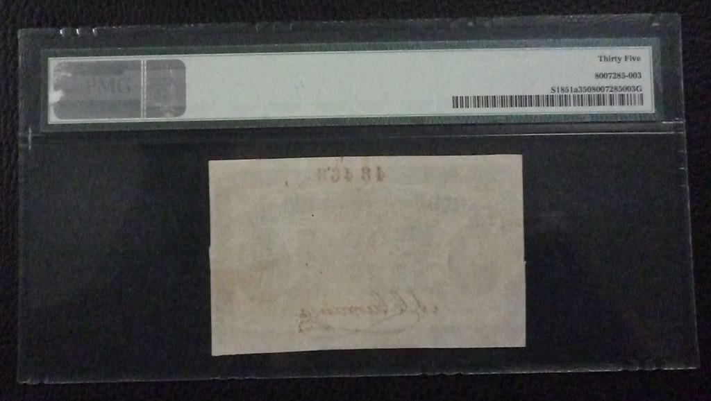 ARGENTINA Billete 1 Real, Pick S1851a VF 1869 (Rosario) - Imagen 2