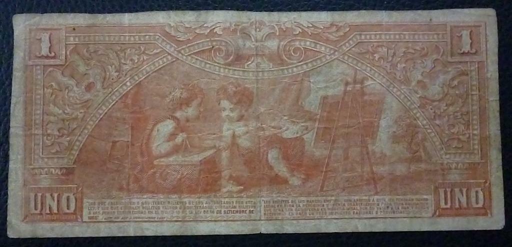 ARGENTINA Billete IN ANTIQUE FOLDER 1 Peso, Pick S1131c F 1897 (Corrientes) - Imagen 3