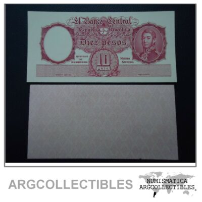 ARGENTINA Billete 10 Pesos, Pick 265 1942 UNC - Proof