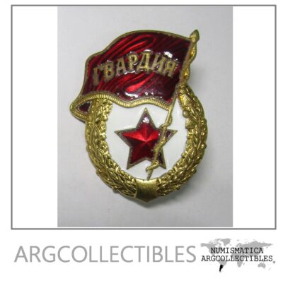 Rusia Medalla 1922 / 1991 Pin Condecoracion Insignia de la Guardia Roja (URSS)