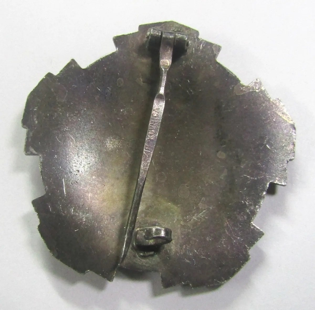 Yugoslavia 1945 Pin Condecoracion 3ra Clase De Plata Tipo 3 - Imagen 2