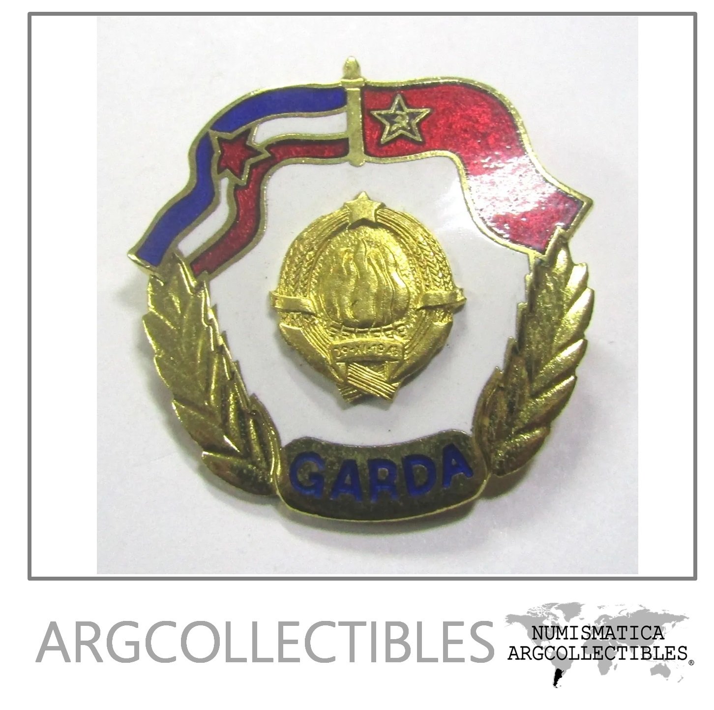 Yugoslavia 1948 1980 Pin Guardia De Elite Presidencial