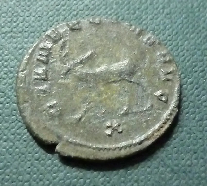 Imperio Romano Moneda Antoniniano De Vellon Roma, 267 Dc Emperador Galieno Aaa8 - Imagen 2