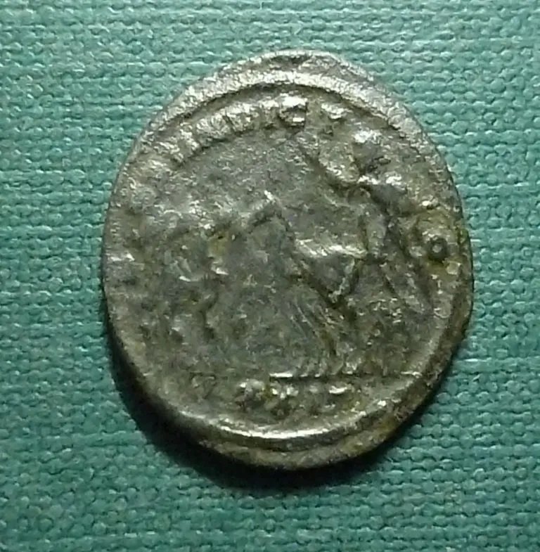 Imperio Romano Moneda Ae Antoniniano Ceca Siscia 277 Dc Emperador Probo Rev. Sol Invicto En Cuadriga Aa52 - Imagen 2