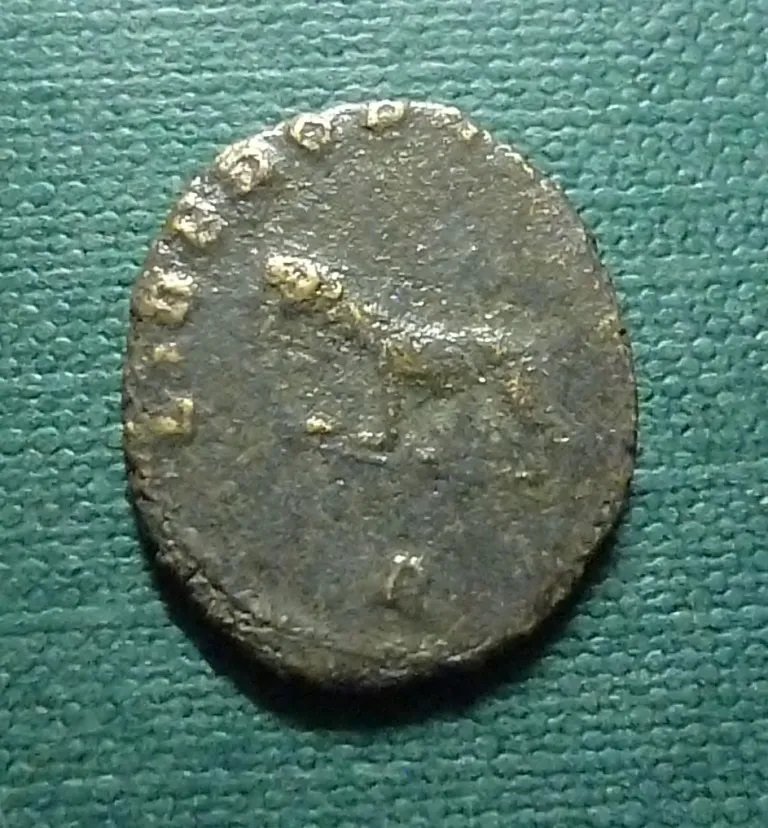 Imperio Romano Moneda Ae Antoniniano Siscia 260 Dc Emperador Galieno Aa59 - Imagen 2