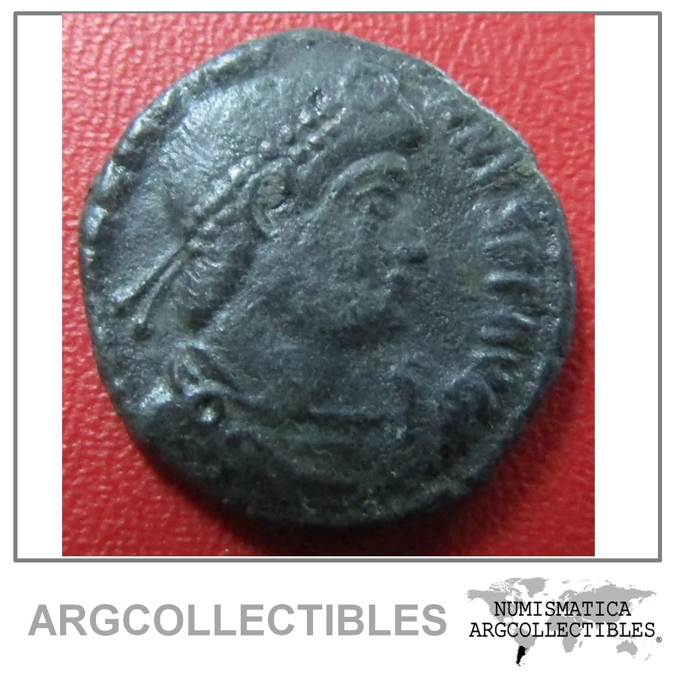 Roma Moneda 364 Dc Siscia Emperador Valentiniano I Bb34