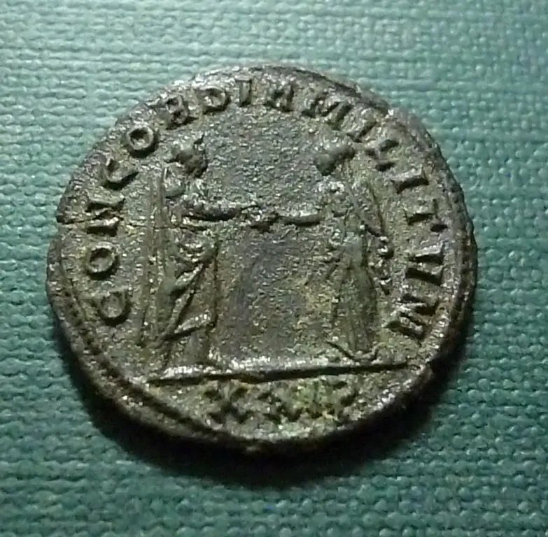 Imperio Romano Moneda Ae Antoniniano Siscia 274 Dc Emperador Aureliano Aa99 - Imagen 2