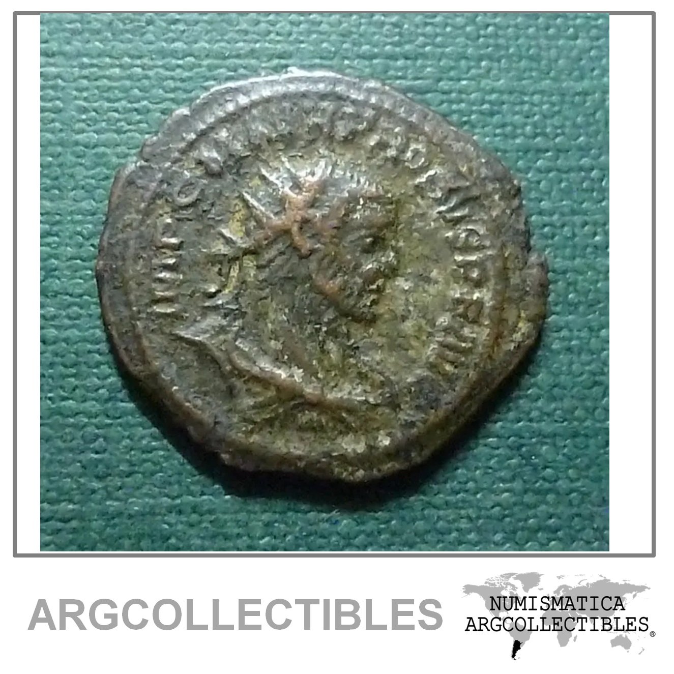 Imperio Romano Moneda Ae Antoniniano Antioquia 276 Dc Emperador Probo A108