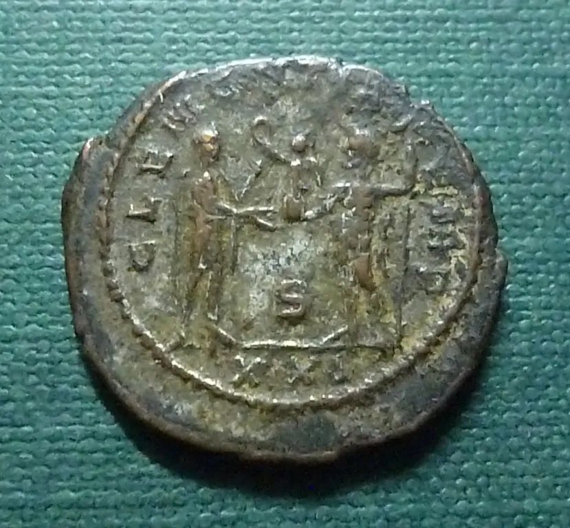 Imperio Romano Moneda Ae Antoniniano Antioquia 276 Dc Emperador Probo A108 - Imagen 2