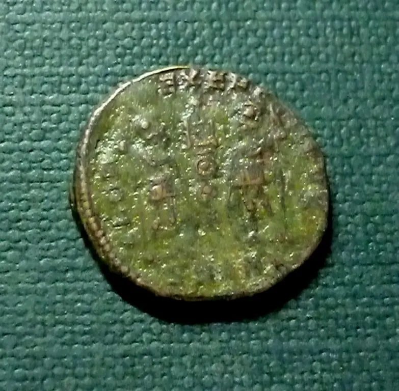 Roma Imperio Romano Ae Centenional Ceca Tesalonica 336 Dc Emperador Constantino I A146 - Imagen 2