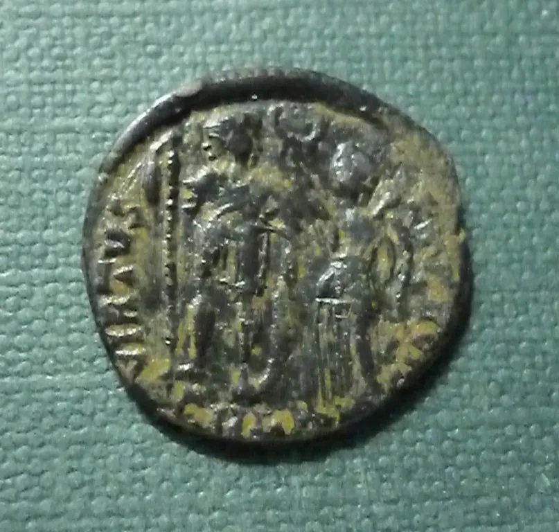 Roma Imperio Romano Moneda Ae Decargiro Ceca Constantinopla Año 395 Emperador Arcadio A152 - Imagen 2