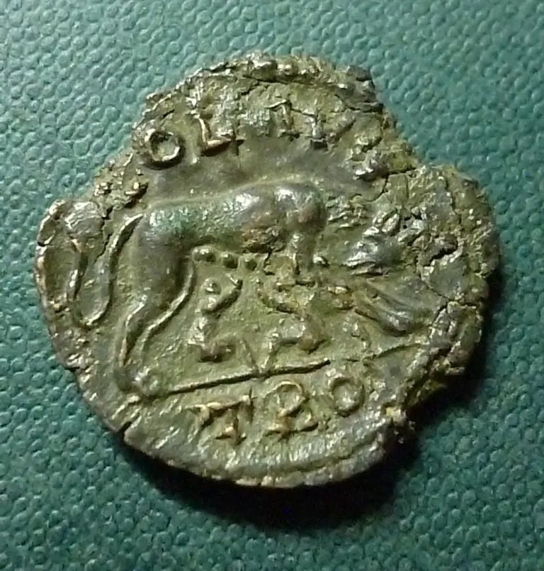 Roma Imperio Romano Ae23 Pseudo Autonoma, Troas Alejandria S.iii A224 - Imagen 2