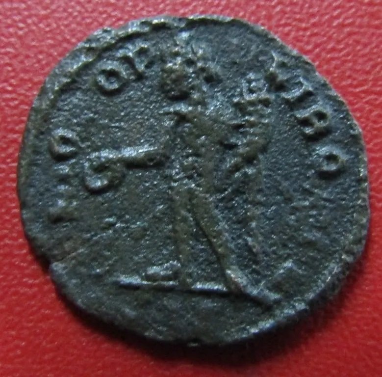 Roma Moneda ¼ Follis Siscia 305 Dc Emperador Galerio Bb72 - Imagen 2