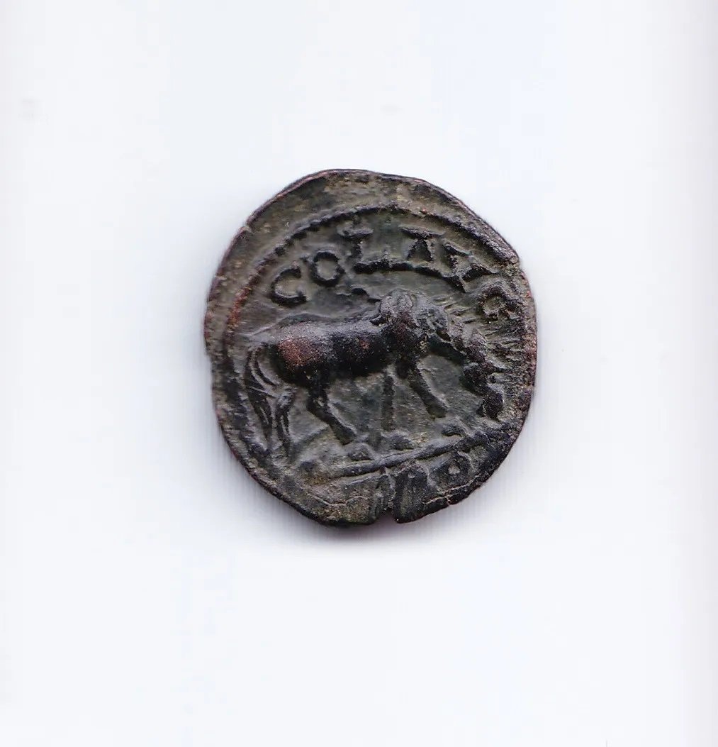 Roma Moneda Ae22 Alejandria De Tróade Valeriano I 253 A178 - Imagen 2