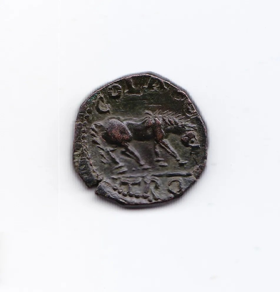 Roma Moneda Ae21 Alejandria De Tróade Valeriano I 253 A166 - Imagen 2