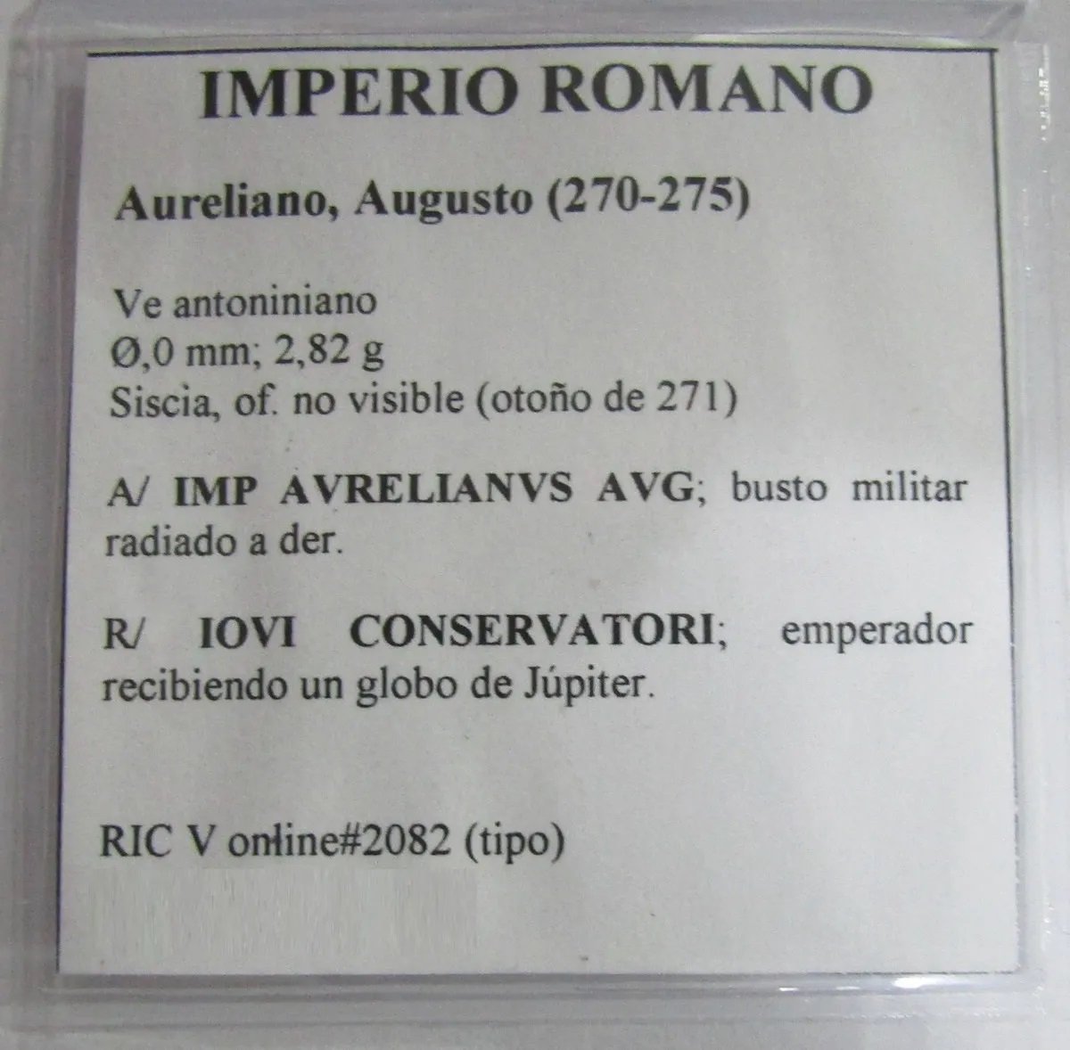 Roma Moneda Bronce Ve Antoniniano Aureliano 270 - 275 Ra5 - Imagen 3