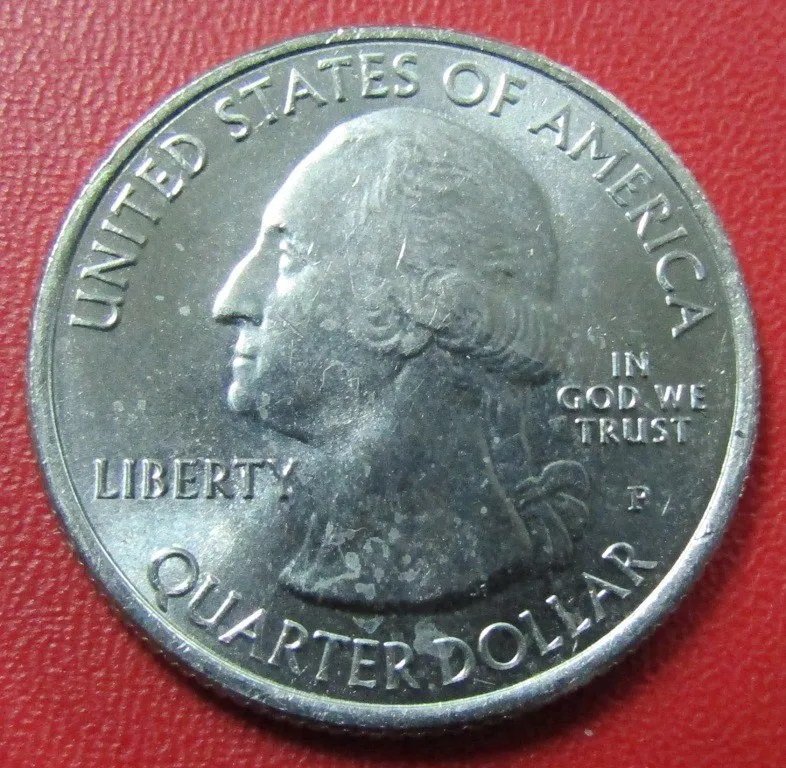USA Moneda 1/4 Dolar 2013 P Niquel Maryland UNC - Imagen 2