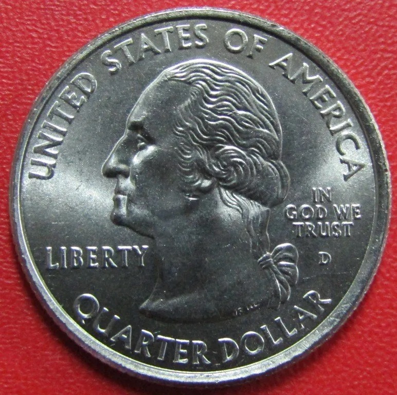 USA Moneda 1/4 Dolar 2006 D Niquel Nebraska UNC - Imagen 2