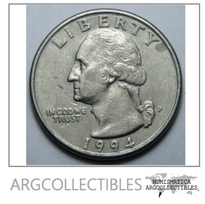 USA Moneda 1/4 Dolar 1994 P Niquel Washington KM-164