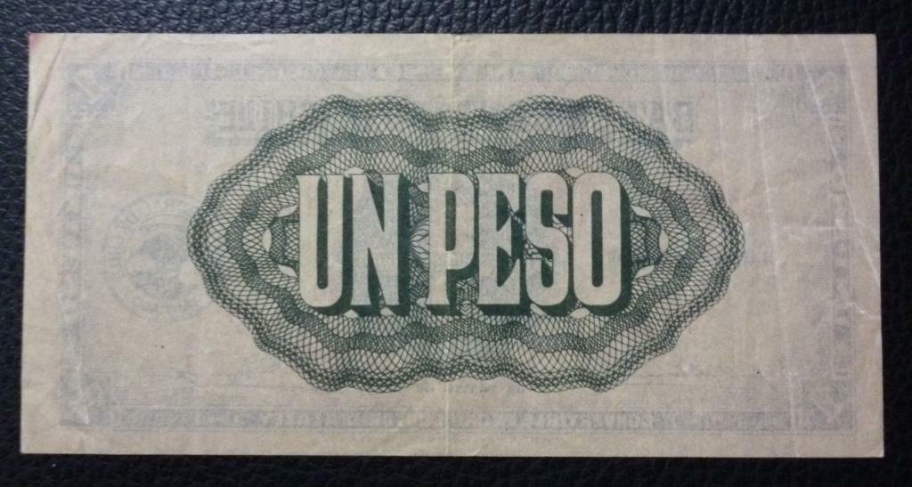 CHILE Billete 1 Peso (1/10 Condor) Pick 88b VF+ 1933 - Series N2 - Imagen 2