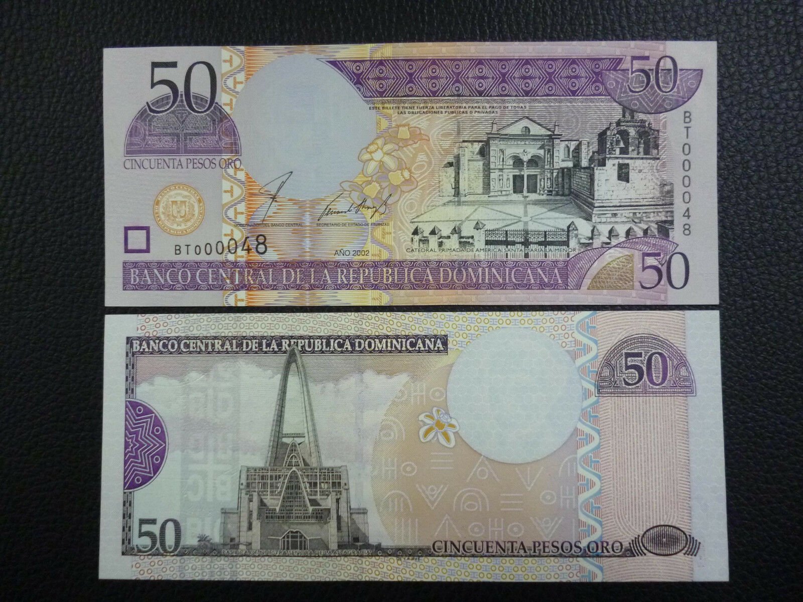 Republica Dominicana Billete 50 Pesos Pick 170 UNC 2002
