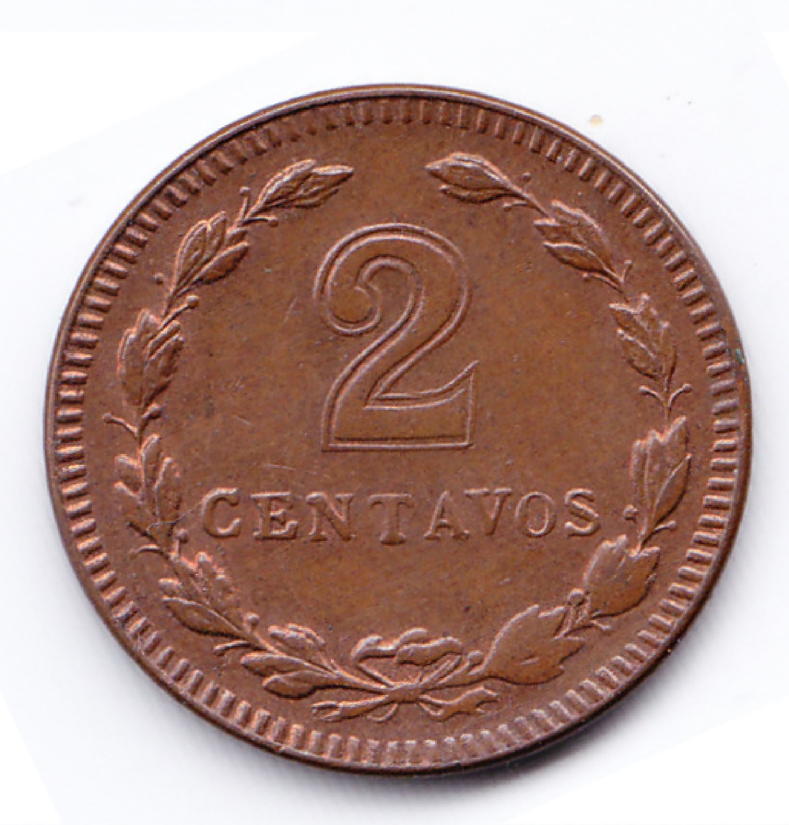 Argentina Moneda Nacional 2 Centavos 1939 Cobre Xf - Imagen 2