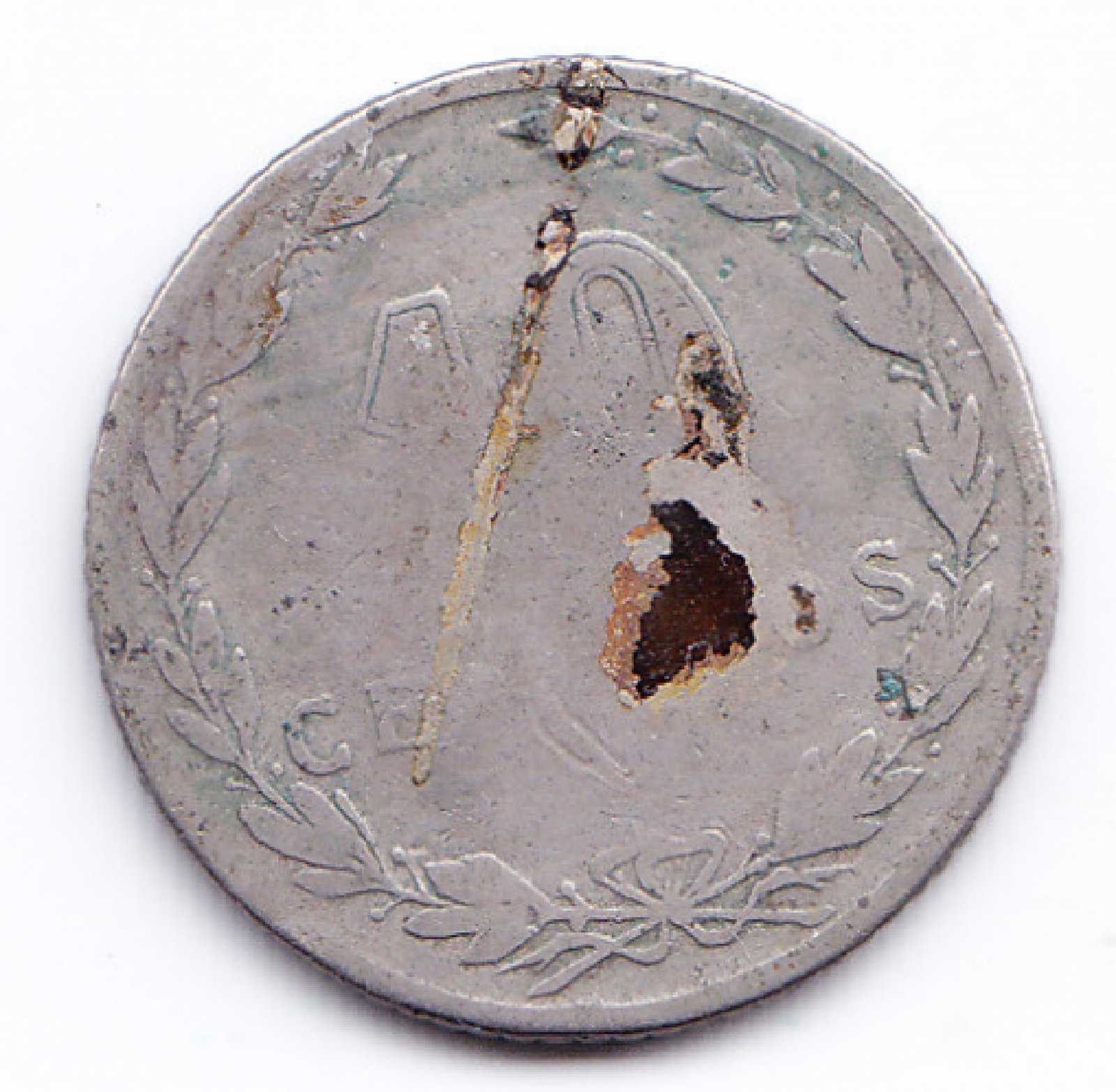 Argentina Moneda Nacional 10 Centavos 1916 Niquel F- - Imagen 2