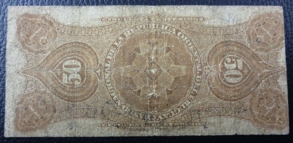 URUGUAY Billete 50 Centesimos, P. A89a F- 1887 - Imagen 2