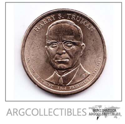 USA Moneda 1 Dolar 2015 D Laton Truman KM-606 UNC