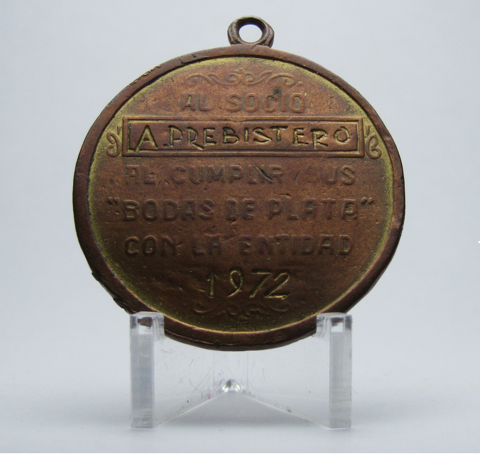 Argentina Medalla 1972 Aca Asociacion Cinematografica Argentina - Imagen 2