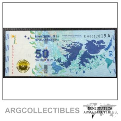 ARGENTINA Billete 50 Pesos P-362 / BOT-4203 UNC 2015 Reposicion