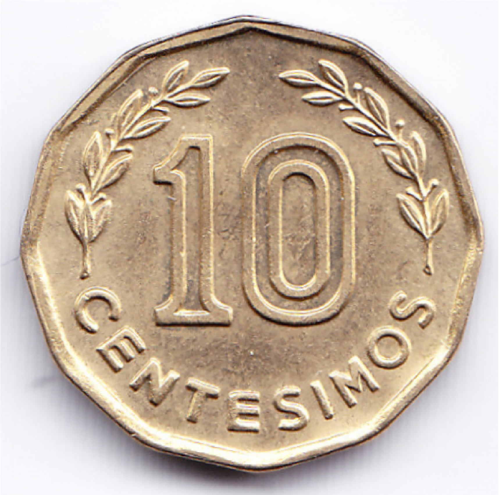 Uruguay Moneda 10 Centesimos Bronce 1981 Caballo Km-66 Au - Imagen 2