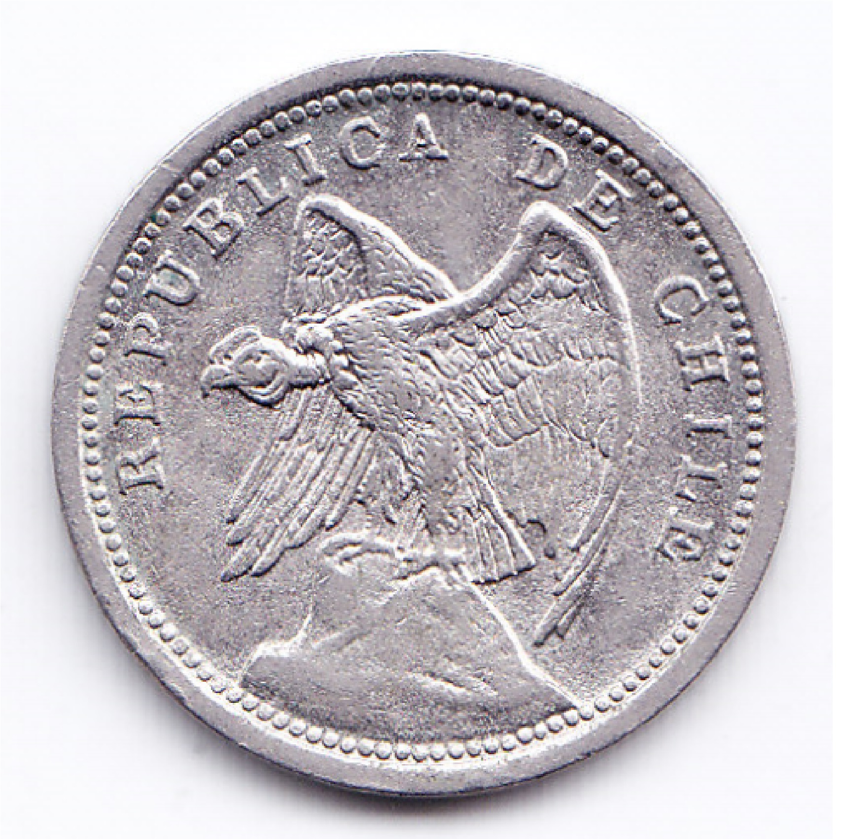 Chile Moneda 10 Centavos Niquel 1938 Km-166 Condicion Xf+ - Imagen 2