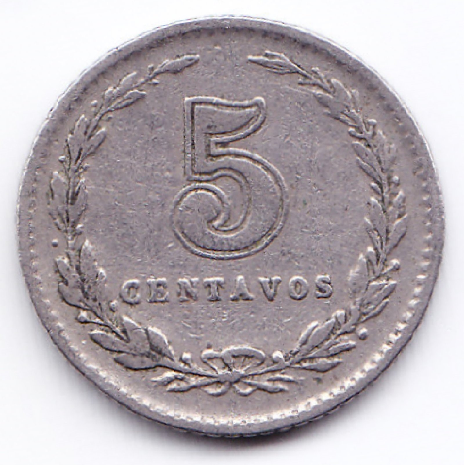 Argentina Moneda 5 Centavos Niquel 1931 Moneda Nacional F+ - Imagen 2