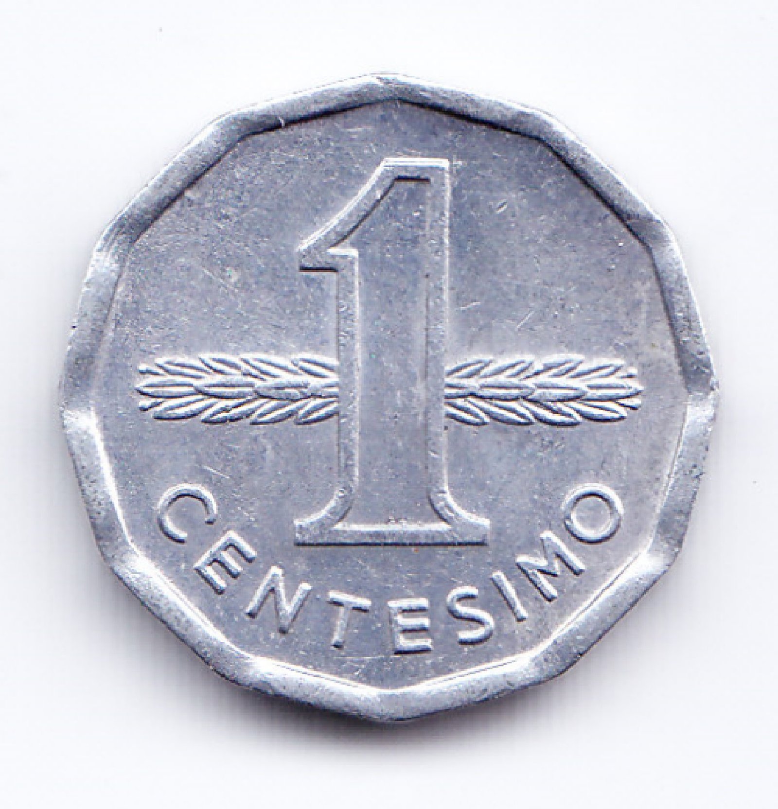 Uruguay Moneda 1 Centesimo Aluminio 1977 Km-71 Au - Imagen 2